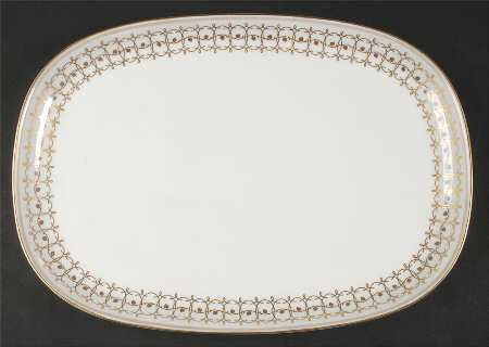 Rhythm 15" Oval Serving Platter