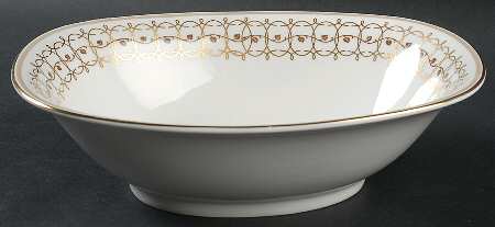 Rhythm 9" Oval Vegetable Bowl