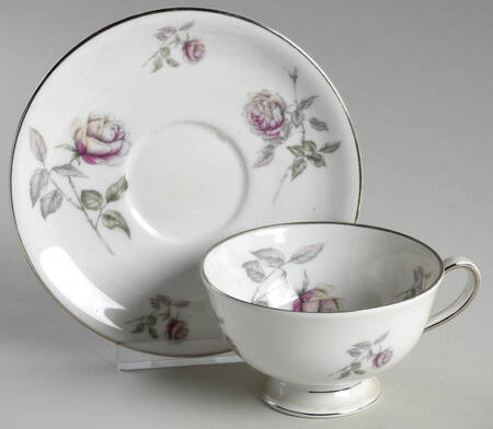 Rosanna Footed Cup & Saucer Set