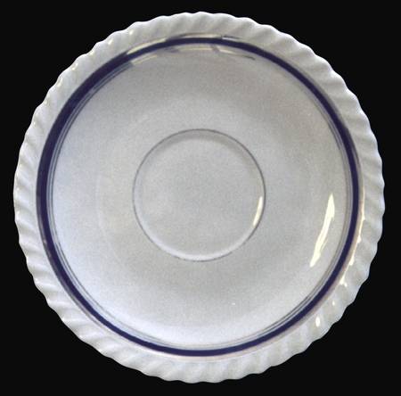 Sapphire Blue (Gadroon Edge) Saucer