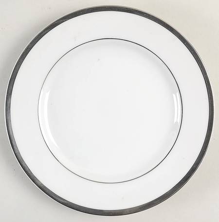 Silver Crown Bread & Butter Plate