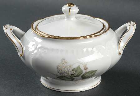 Snowball Sugar Bowl & Lid