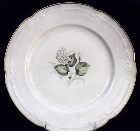 Snowball Dinner Plate