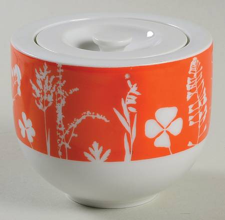 Sunburst Sugar Bowl & Lid