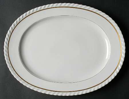 Symphony 13" Oval Serving Platter