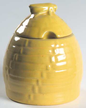 Westwind (Autumn Yellow) Honey Pot & Lid