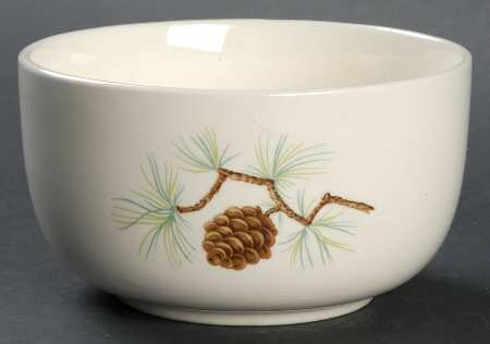 Pine Cone Cranberry Bowl