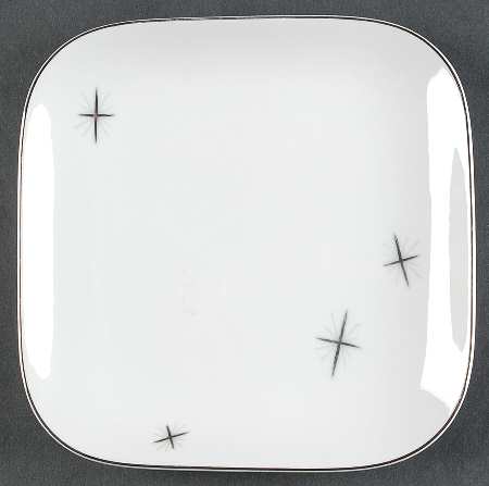 Cross Star (Square) Bread & Butter Plate