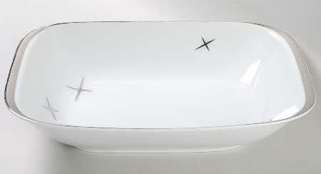 Cross Star (Square) 10" Rectangular Vegetable Bowl