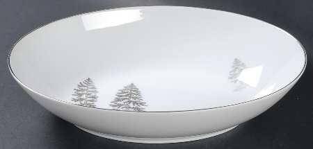Silver Tree (Coupe) 10" Oval Vegetable Bowl
