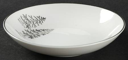 Silver Tree (Coupe) Fruit/Dessert (Sauce) Bowl
