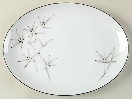 Bamboo 12" Oval Serving Platter