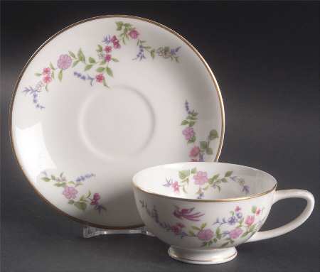 FUK3 Footed Cup & Saucer Set