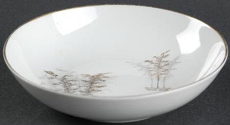 Gold Bamboo Fruit/Dessert (Sauce) Bowl