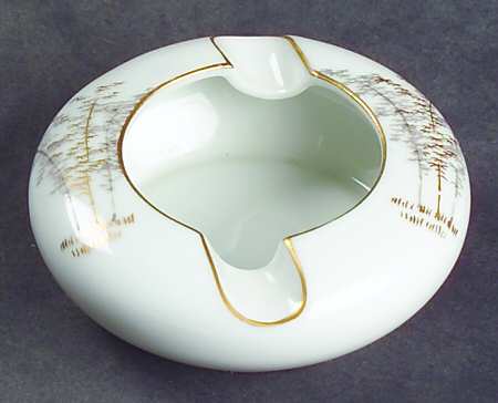 Gold Bamboo 4" Ashtray