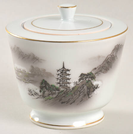 Landscape Mini Sugar Bowl & Lid