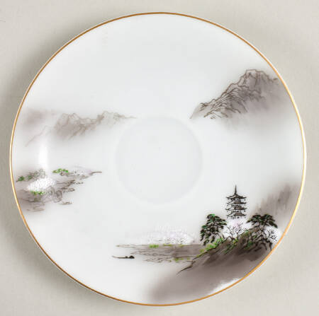 Landscape Saucer for Demitasse Cup