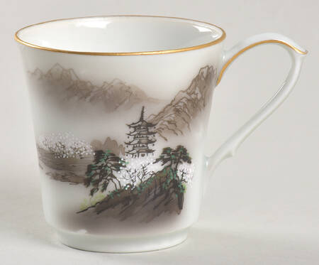 Landscape Flat Demitasse Cup