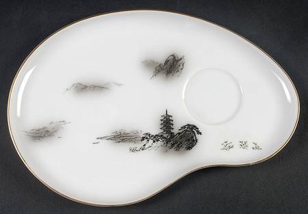 Landscape Snack Plate