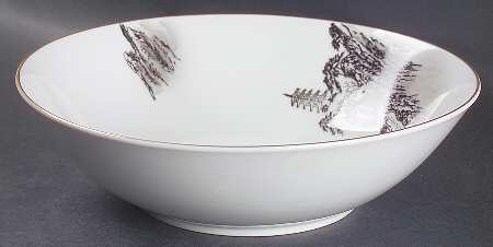 Landscape 10" Round Vegetable Bowl