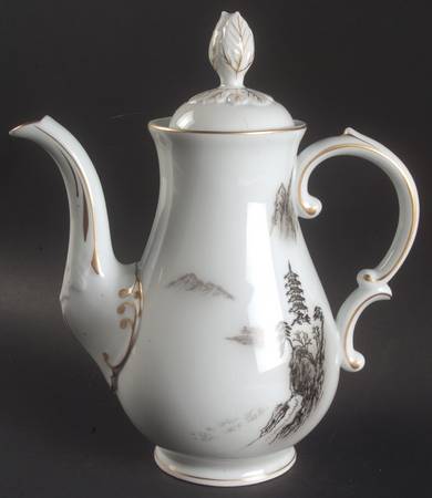 Landscape Coffee Pot & Lid