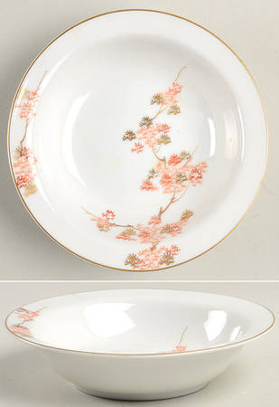 Maple (Rim) Rim Fruit/Dessert (Sauce) Bowl