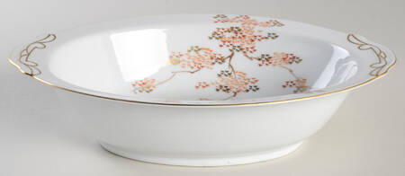 Maple (Rim) 10" Oval Vegetable Bowl