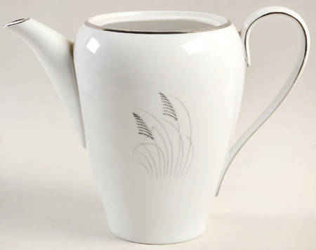 Moon Glow (Black Plant) Coffee Pot No Lid
