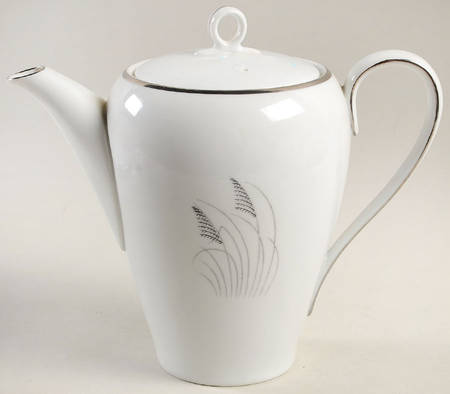 Moon Glow (Black Plant) Coffee Pot & Lid