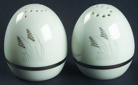 Moon Glow (Black Plant) Salt & Pepper Set