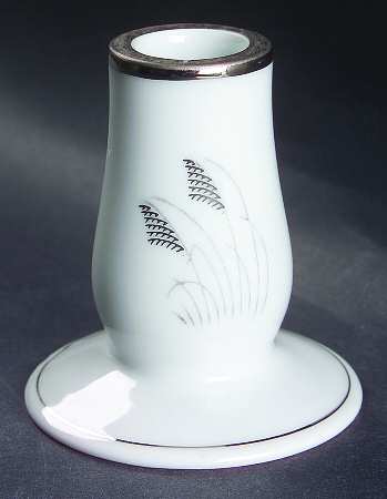 Moon Glow (Black Plant) 3" Candlestick