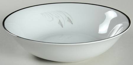 Moon Glow (Black Plant) 9" Round Vegetable Bowl