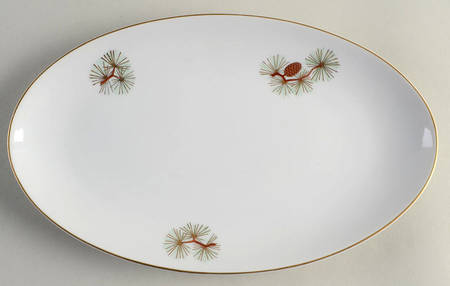 Pine Cone (Coupe Shape) Relish/Gravy Underplate