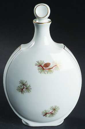 Pine Cone (Coupe Shape) Decanter and Stopper