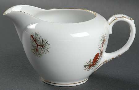 Pine Cone (Coupe Shape) Creamer