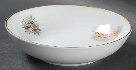Pine Cone (Coupe Shape) Fruit/Dessert (Sauce) Bowl