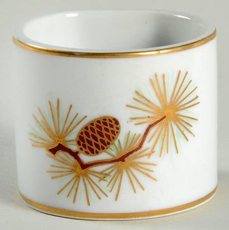 Pine Cone (Coupe Shape) Napkin Ring