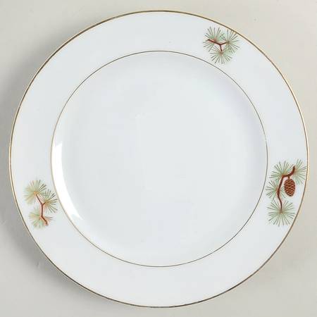 Pine Cone (Rim Shape) Salad Plate