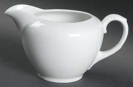 Plain White Creamer