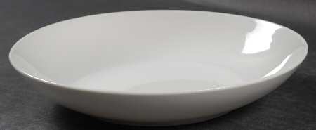 Plain White Coupe Soup Bowl