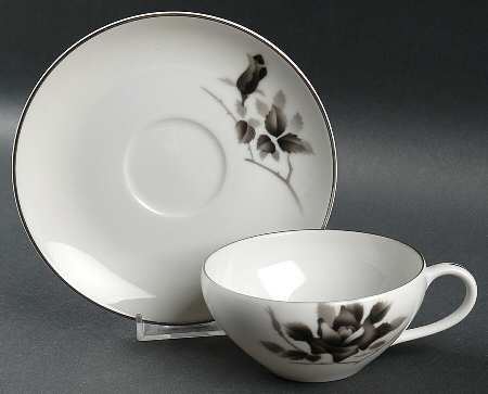 Princess Flat Cup & Saucer Set