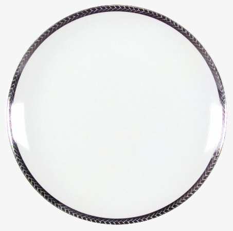 Silver Braid Salad Plate