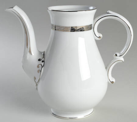 Silver Lichen Coffee Pot No Lid