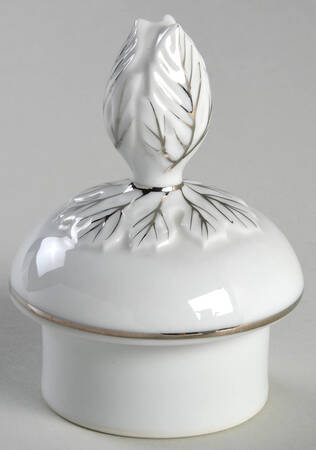 Silver Lichen Lid for Coffee Pot