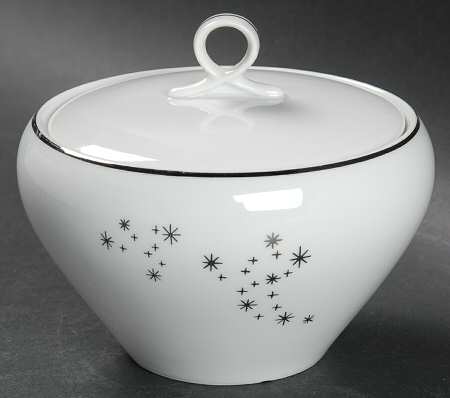 Star Dust Sugar Bowl & Lid