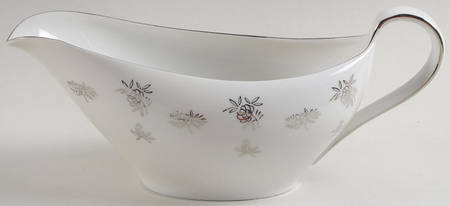 White Rose Gravy Boat
