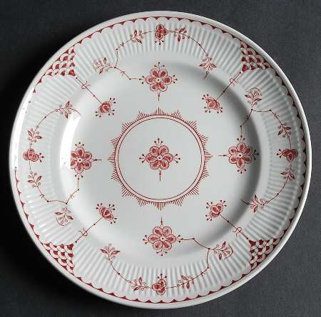 Denmark Pink Salad Plate