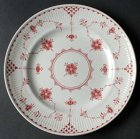 Denmark Pink Salad Plate