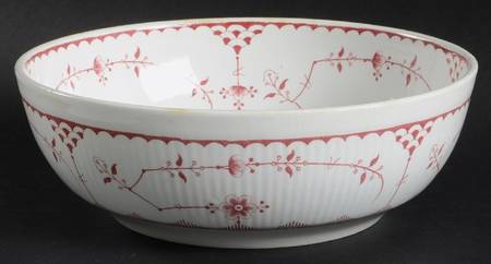 Denmark Pink 8" Round Vegetable Bowl