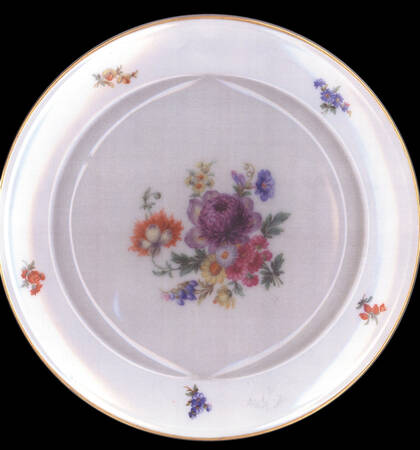 Ancestral Dresden Luncheon Plate